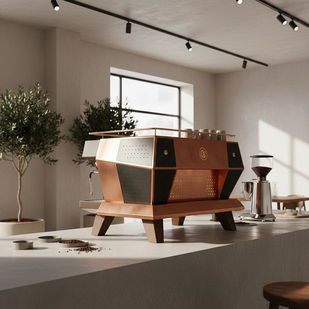 ارسال عکس اسپرسوساز برای دریافت مشاوره تخصصی ری‌فیس و کاستوم دستگاه صنعتی