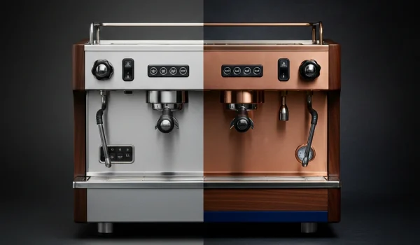اسپرسوساز صنعتی کاستوم برای کافه‌های برندمحور، باریستاهای حرفه‌ای و کسب‌وکارهای سطح بالا